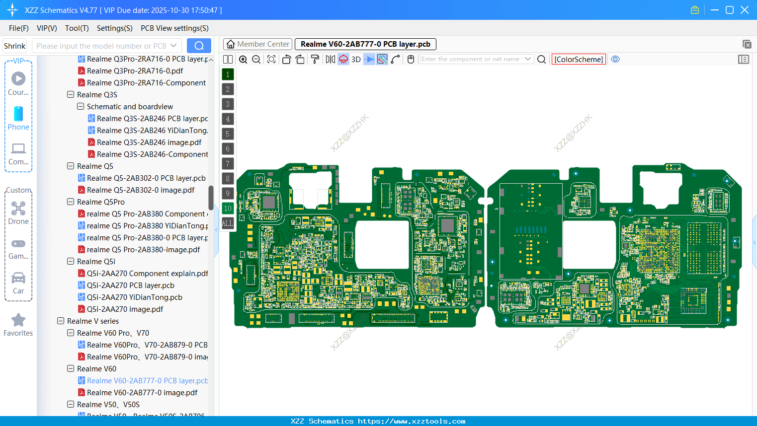 Realme V60-2AB777-0 PCB Layer